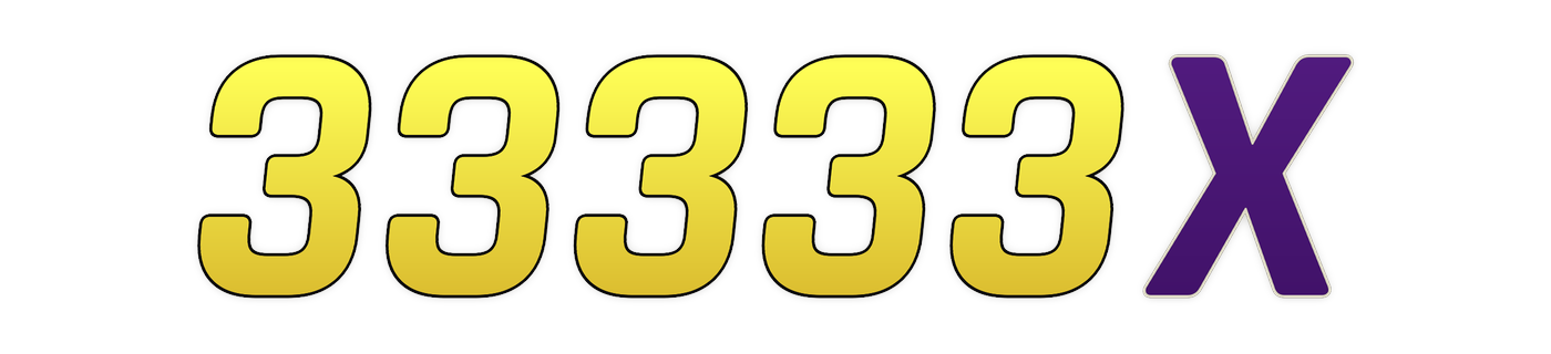 33333x লোগো